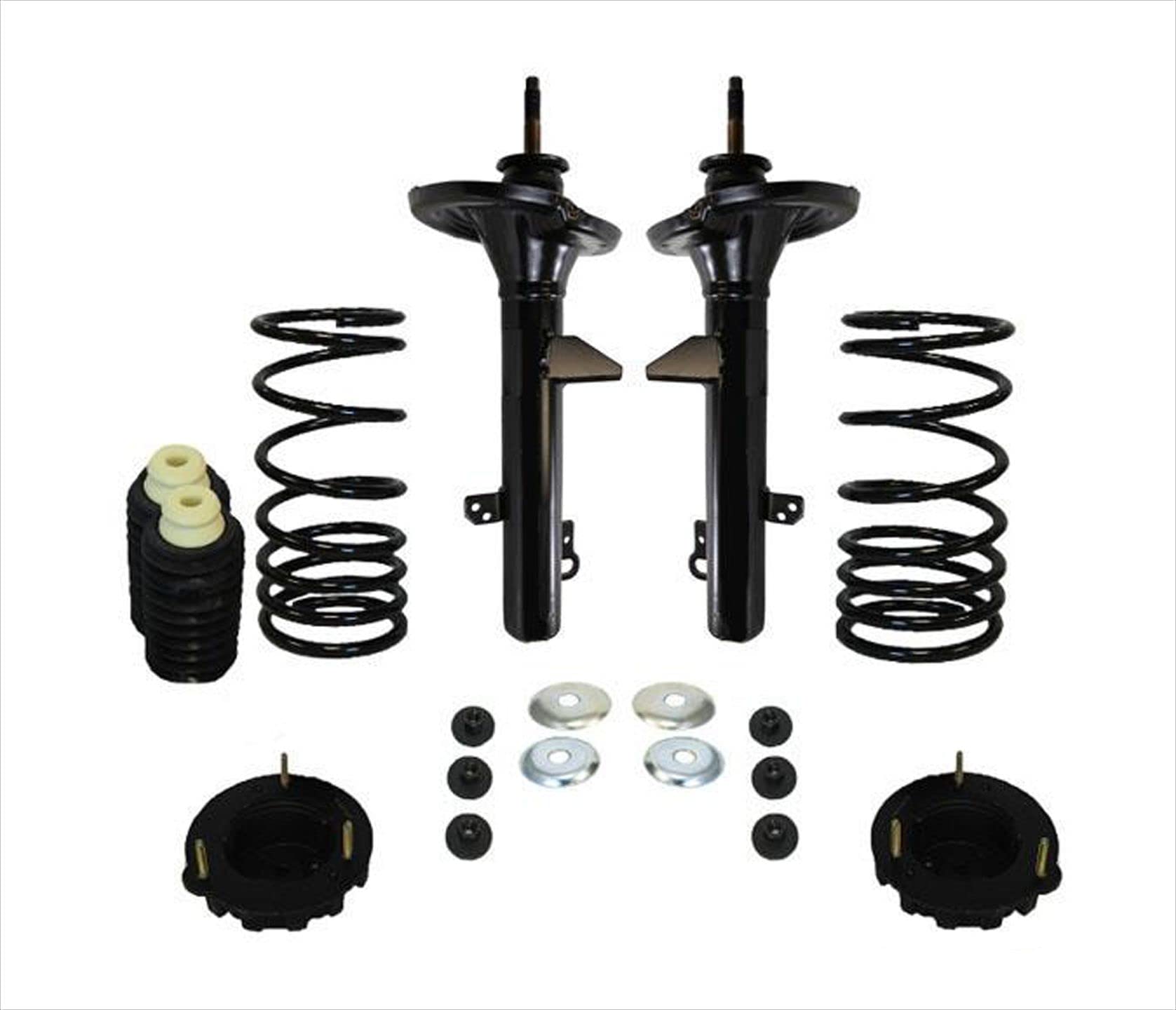 Complete Coil Spring Conversion Kit Replacement Parts for REAR 1988-1994 Lincoln Continental | Heavy-Duty Suspension Upgrade | Smooth Ride & Enhanced Stability for Classic Cars