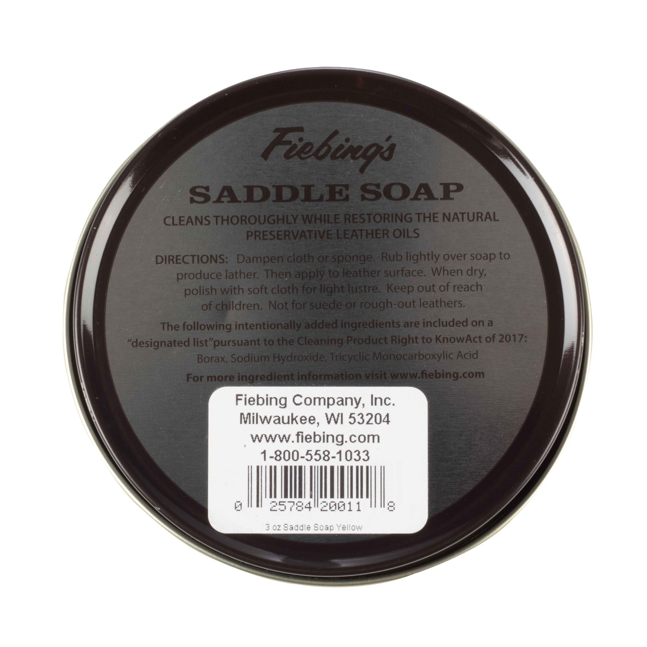Fiebing's Yellow Saddle Soap (2 Pack, 3.5 oz Each) - Leather Cleaner & Conditioner to Soften, Protect & Restore - Ideal for Leathercraft, Car Seats, Couches, Shoes, Purses, Boots & Bags - Perfect for Leather Maintenance & Restoration Projects