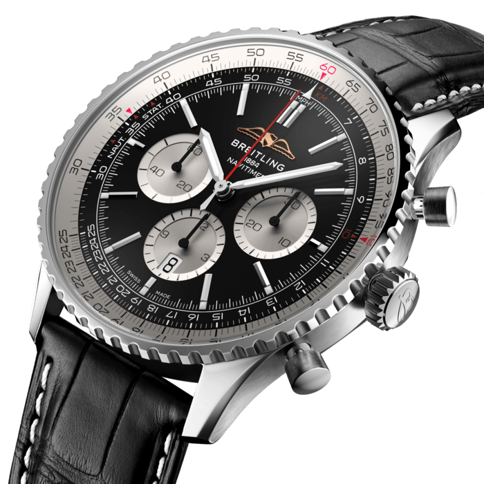 Breitling Navitimer B01 Chronograph 46mm Stainless Steel Men's Luxury Watch - Perfect for Business, Aviation & Formal Occasions
