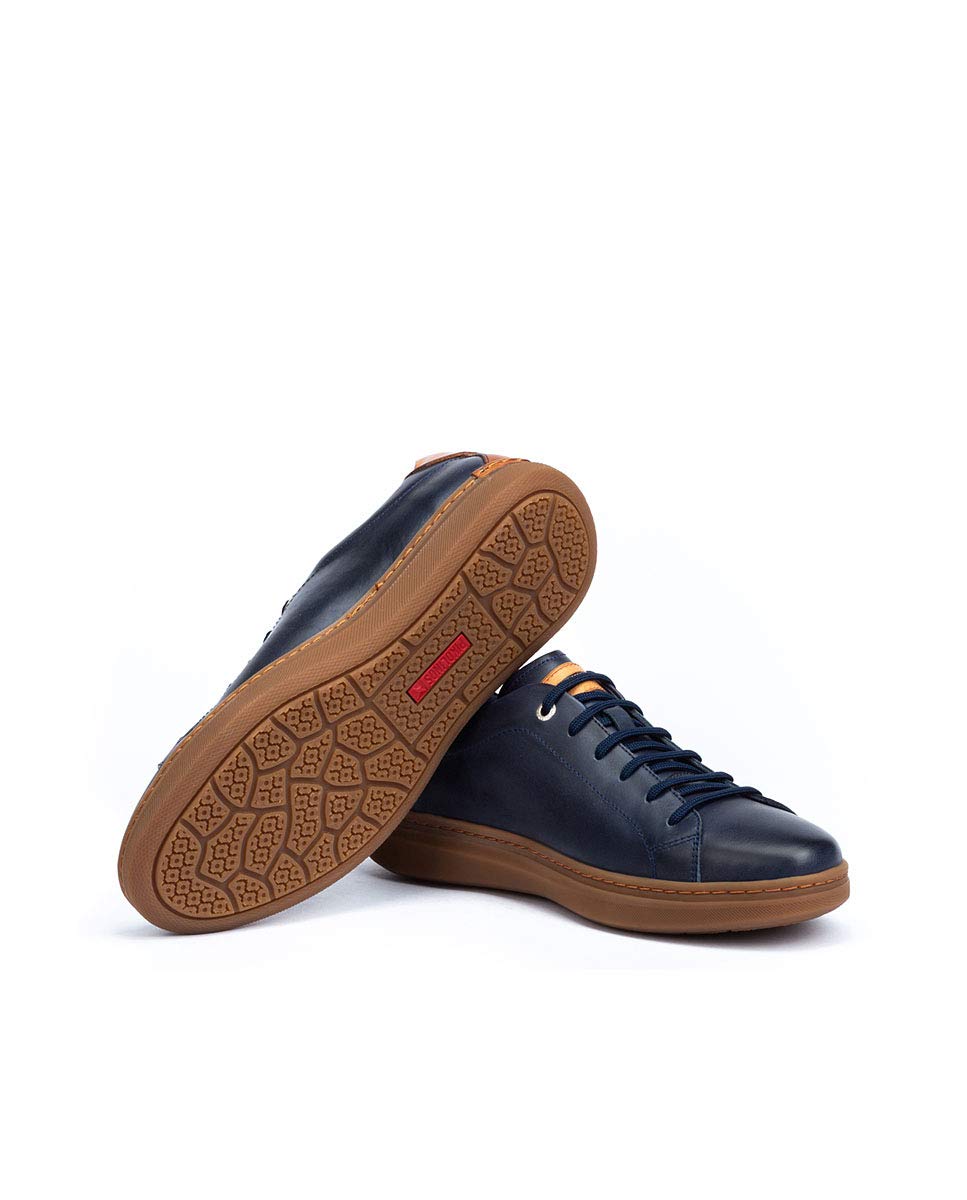 PIKOLINOS Men's Leather Sneakers - Comfortable & Stylish Casual Shoes for Walking, Travel & Everyday Wear