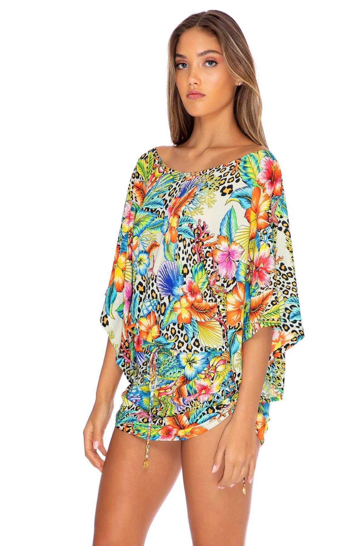 LULI'S Jungle - South Beach Dress | Flowy Summer Maxi Dress for Women | Perfect for Beach Vacations, Pool Parties & Tropical Getaways