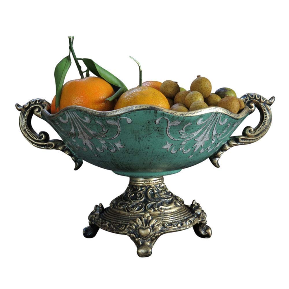 Elegant Fruit Tray Decorative Serving Bowl - Versatile Centerpiece for Dining Table, Coffee Table & Living Room Decor - Perfect for Weddings, Birthdays & Home Entertaining - Ideal for Fruit Display, Snack Serving & Stylish Home Decor