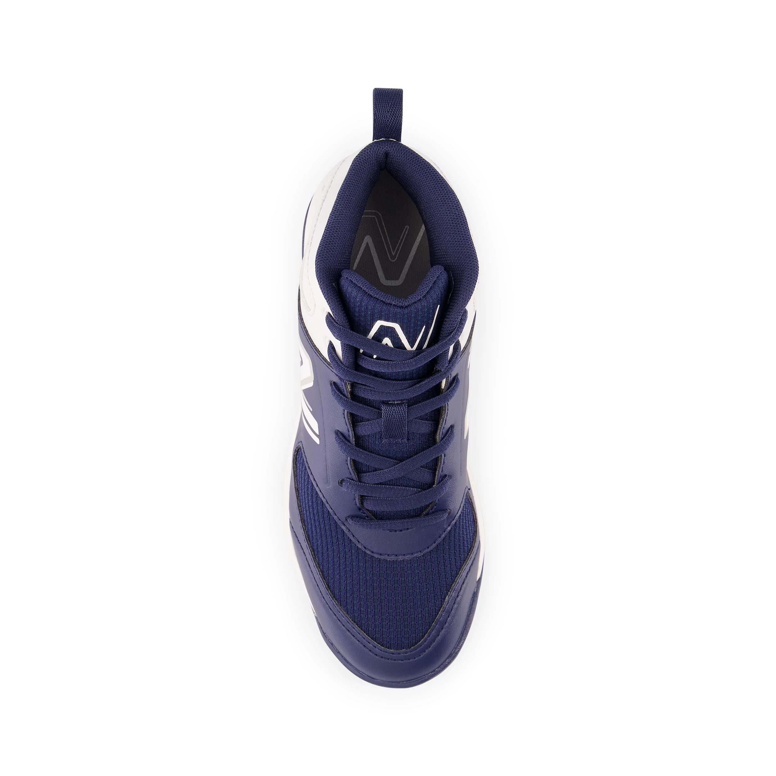 New Balance 3000v6 Youth Baseball Cleats - Navy/White - Lightweight Molded Cleats for Kids - Perfect for Little League, Training & Field Sports