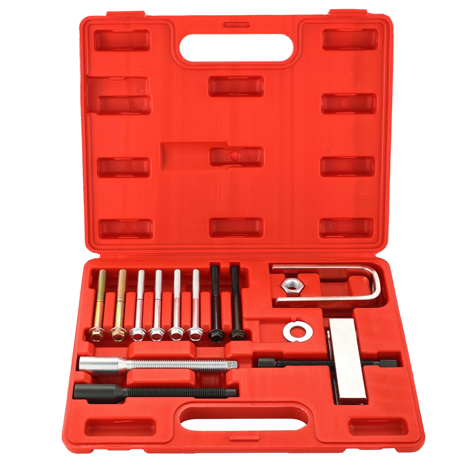 Professional Grade Automotive Steering Wheel Puller & Lock Plate Remover Kit - Heavy Duty Steering Wheel Repair Tool Set for Cars, SUVs, Trucks | Perfect for DIY Mechanics & Professional Auto Repairs