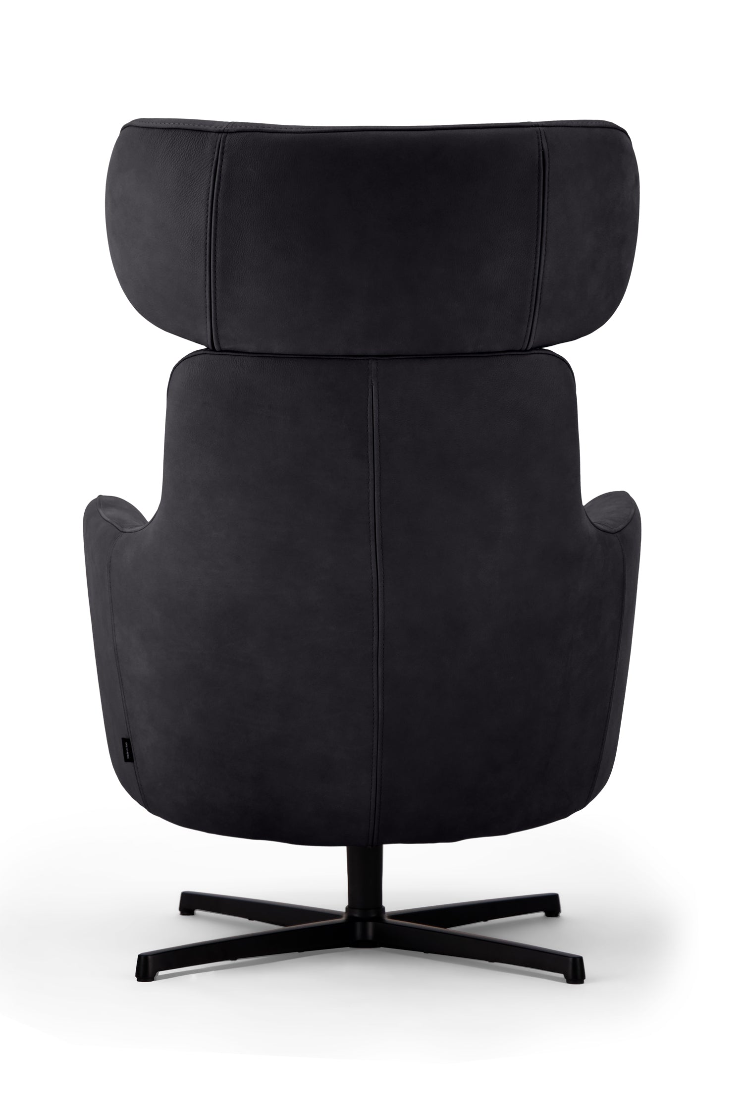 Ditre Cuper Swivel Armchair with Footstool - Modern Living Room Chair for Relaxing & Reading - Perfect for Home Office, Lounge, and Living Spaces