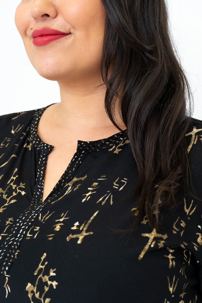 Kary Top - Stylish Earth Charm Women's Blouse | Perfect for Casual Outings, Office Wear & Date Nights