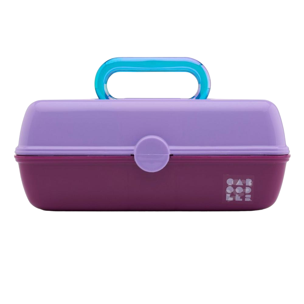 Caboodle On The Go Girl Makeup Organizer - Portable Cosmetic Case for Travel, School & Gym - Perfect for Teens & Women (Pink) | Compact Storage for Makeup Brushes, Lipsticks & Beauty Essentials