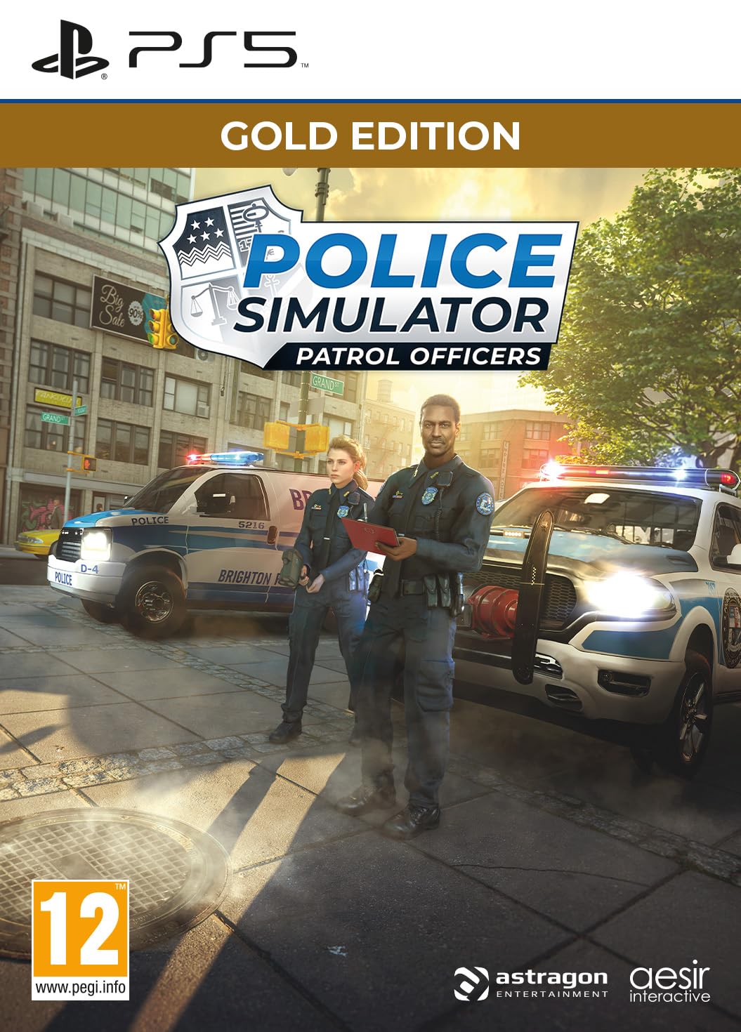 Police Simulator: Patrol Officers Gold Edition for PS5 - Realistic Law Enforcement Simulation Game for Crime Scenes & Traffic Control