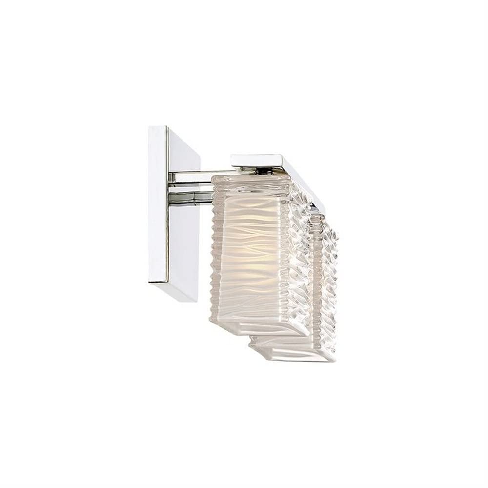 2-Light Transitional Bathroom Vanity Light Fixture in Brushed Nickel Finish - Modern Bathroom Lighting for Vanity, Mirror, or Powder Room - Model 71-BEL-4352169
