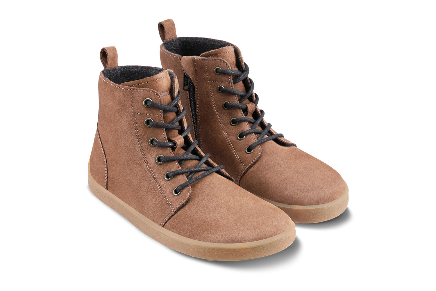 Be Lenka Atlas Winter Barefoot Boots for Women & Men - Chocolate Brown - Waterproof & Insulated for Hiking, Snow & Cold Weather Adventures