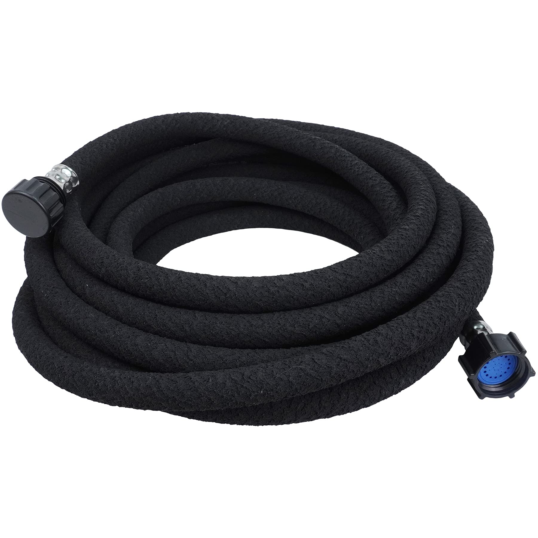 FLORIAX 1/2 Inch x 25 FT Heavy Duty Rubber Soaker Hose - Drip Irrigation Hose for Garden, Flower Beds & Lawns - Water Saving up to 70% - Perfect for Outdoor Watering, Vegetable Gardens & Landscaping