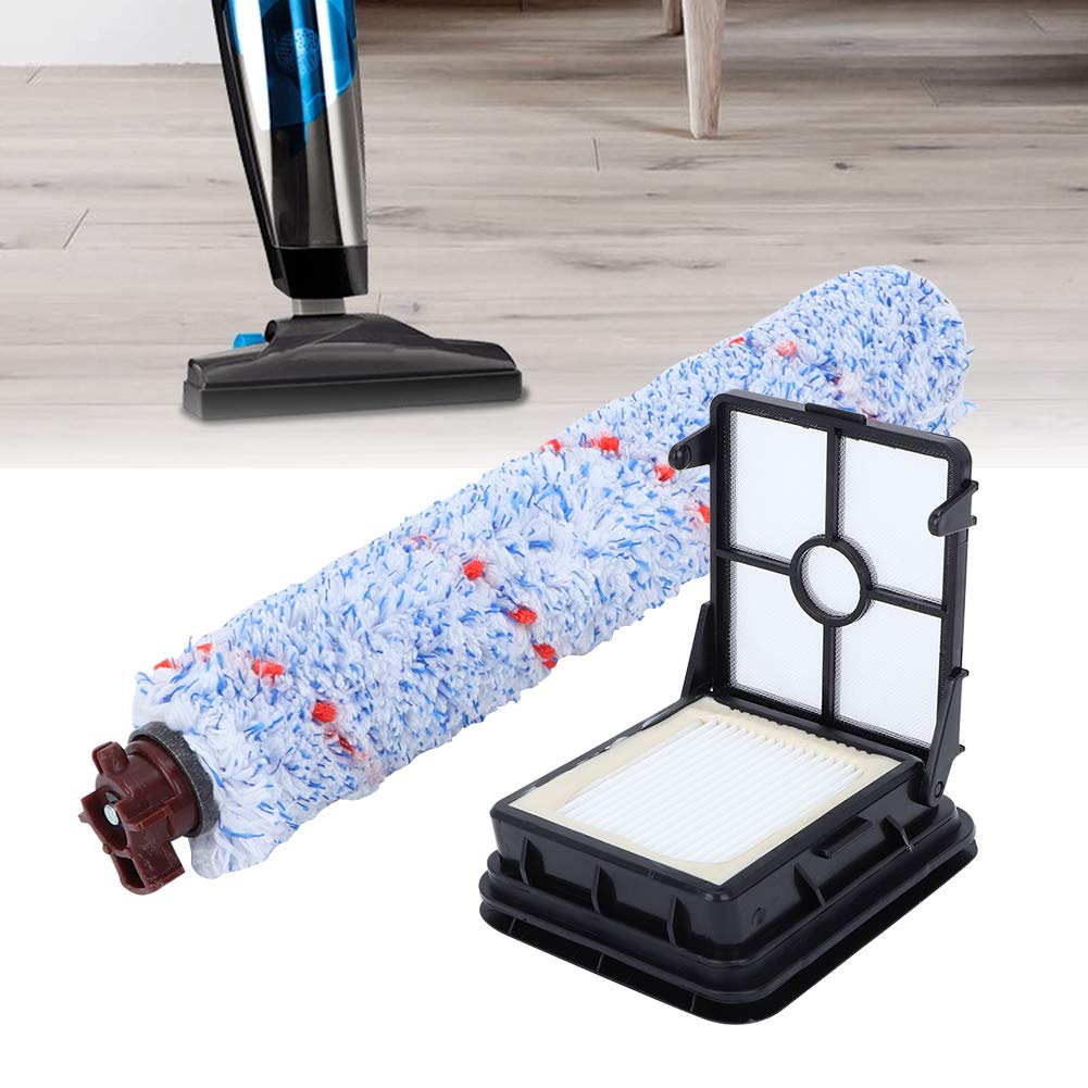 Bissell Crosswave 1785 Series Wet Dry Vacuum Cleaner Replacement Roller Brush & Filter Kit - Compatible with 1785, 1785A, 1785W Models - Perfect for Hardwood Floors, Carpets & Pet Hair Cleaning