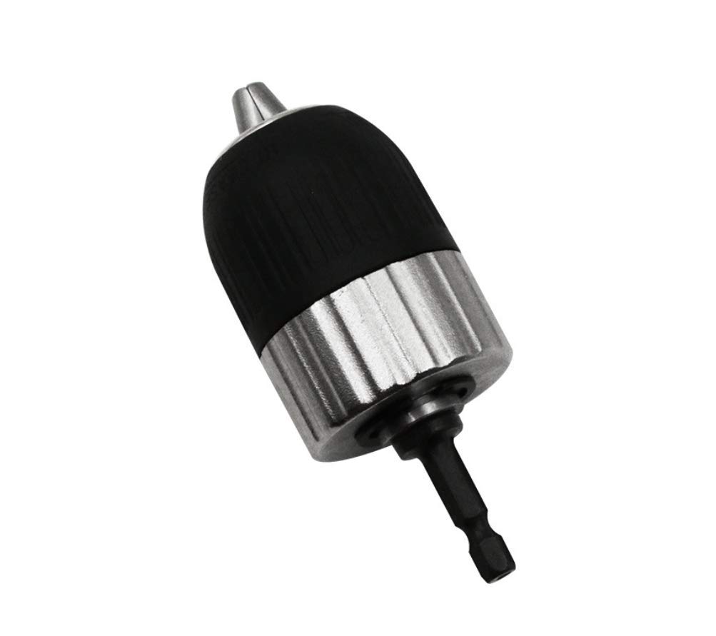 Self-Tightening Keyless Drill Chuck 0-13mm for Lathe & Electric Drills - Perfect for Woodworking & Metalworking