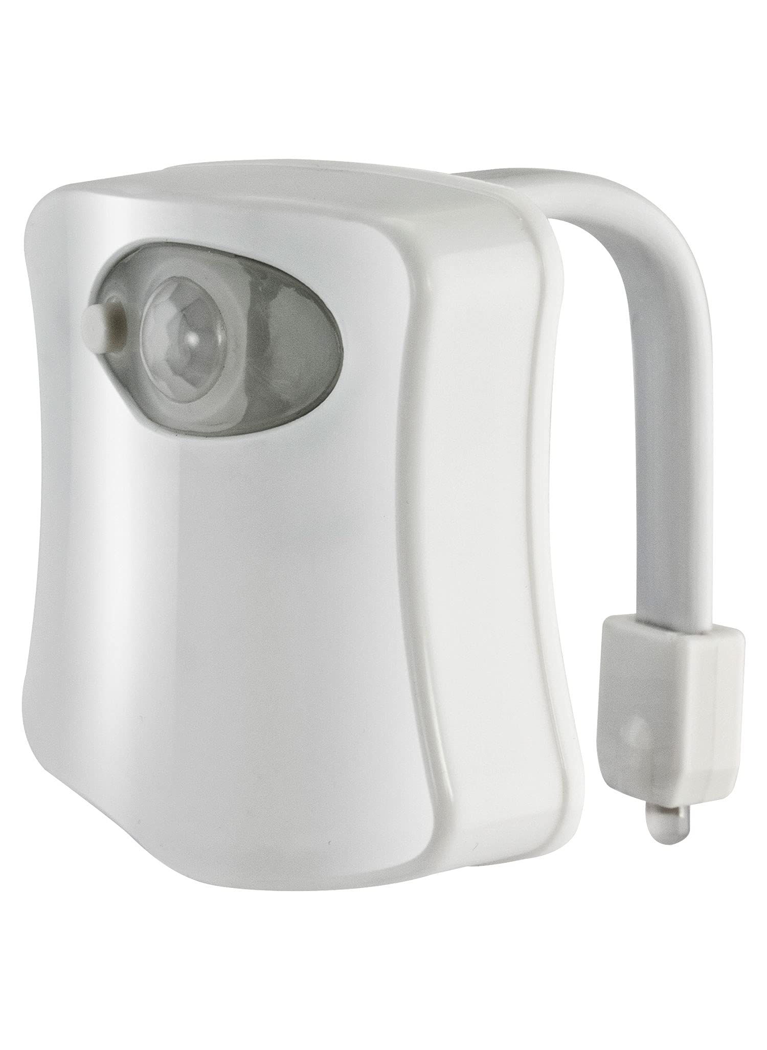 Total Vision Toilet Bowl Nightlight - LED Motion Sensor Night Light for Bathroom, Soft Glow Safety Light for Kids & Adults (White, One Size) - Perfect for Nighttime Bathroom Trips & Elderly Safety