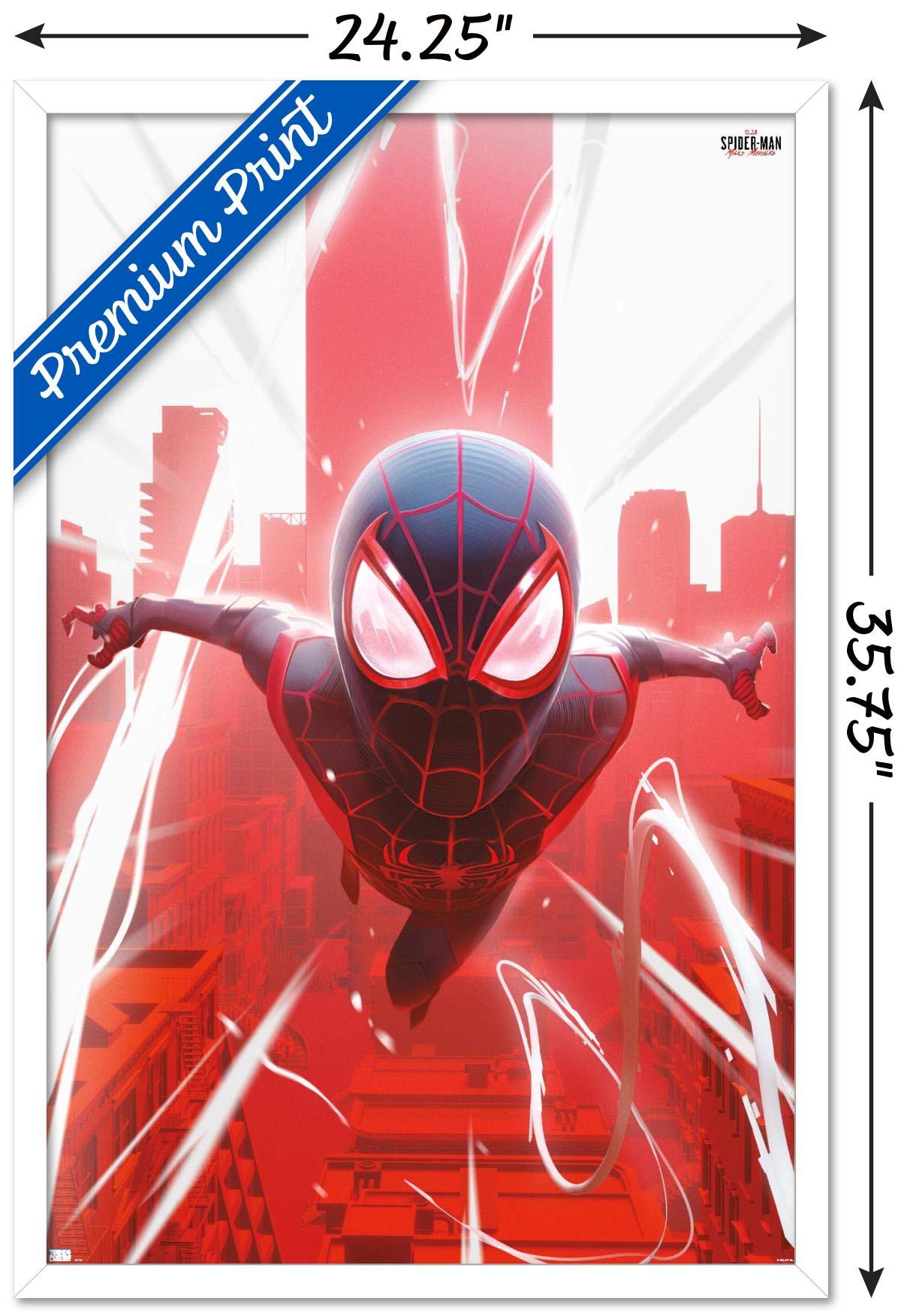 Marvel's Spider-Man: Miles Morales Falling Wall Poster - 34