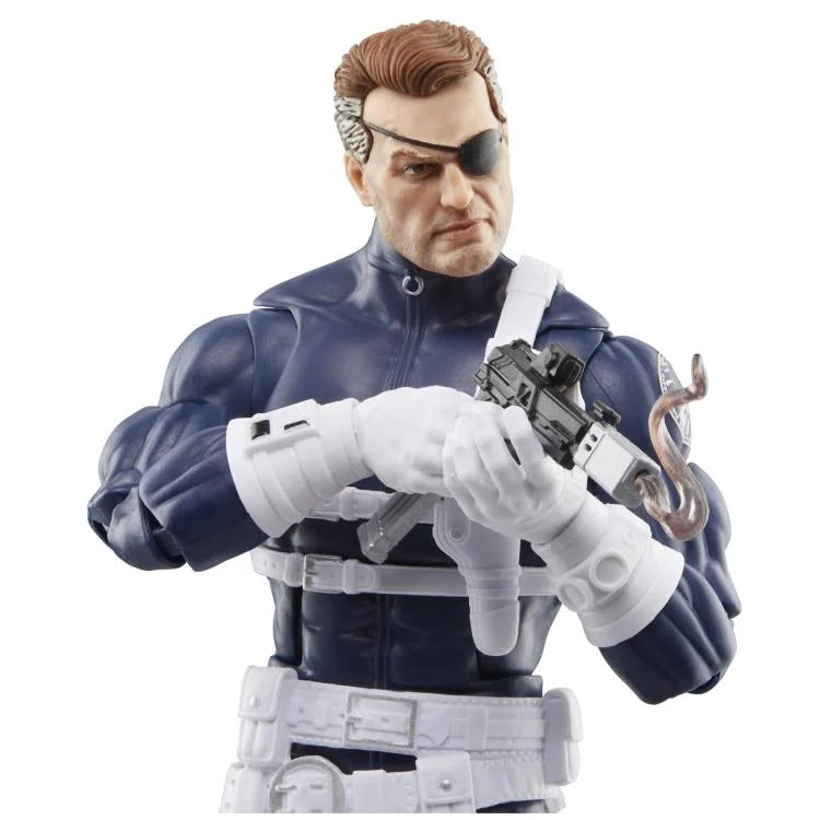 Captain America Marvel Legends S.H.I.E.L.D. Three-Pack Action Figure Set | Collectible Avengers Toys for Display & Play | Perfect for Marvel Fans & Collectors