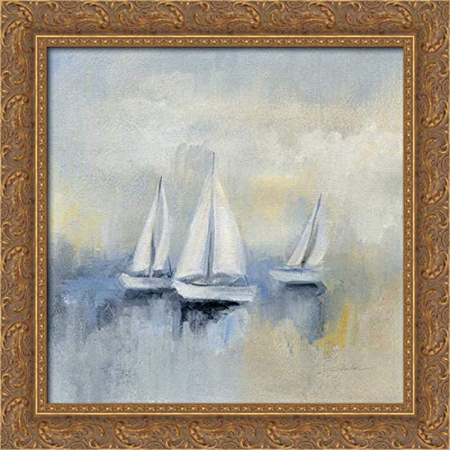 Canvas Art in a Gold Ornate Wood Frame