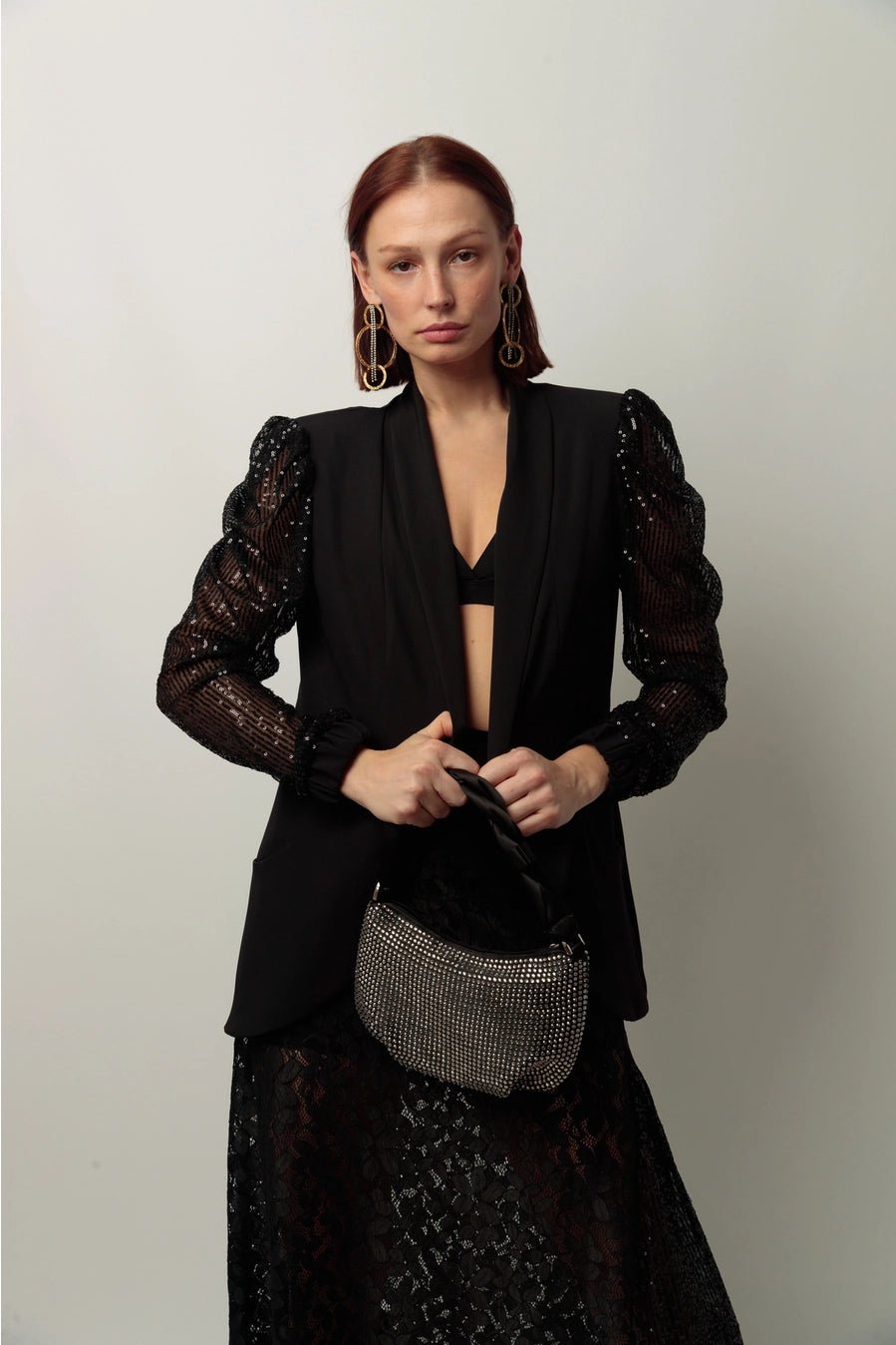 Sparkle Blazer for Women: Elegant Sequin Jacket for Party, Evening, and Special Occasions - Perfect for Night Out, Wedding, and Formal Events