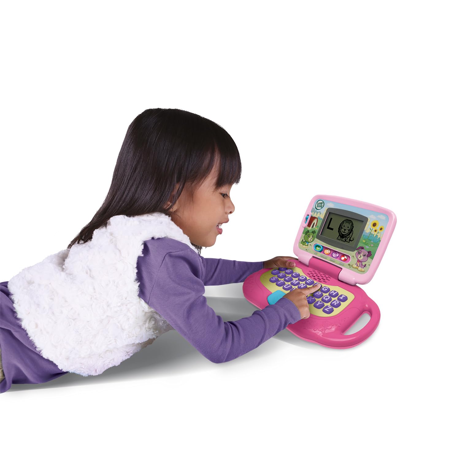 LeapFrog My Own Leaptop - Pink Educational Learning Laptop Toy for Kids Ages 2-5 Years | ABCs, Numbers, Music & Games | Perfect for Preschool Learning & Pretend Play