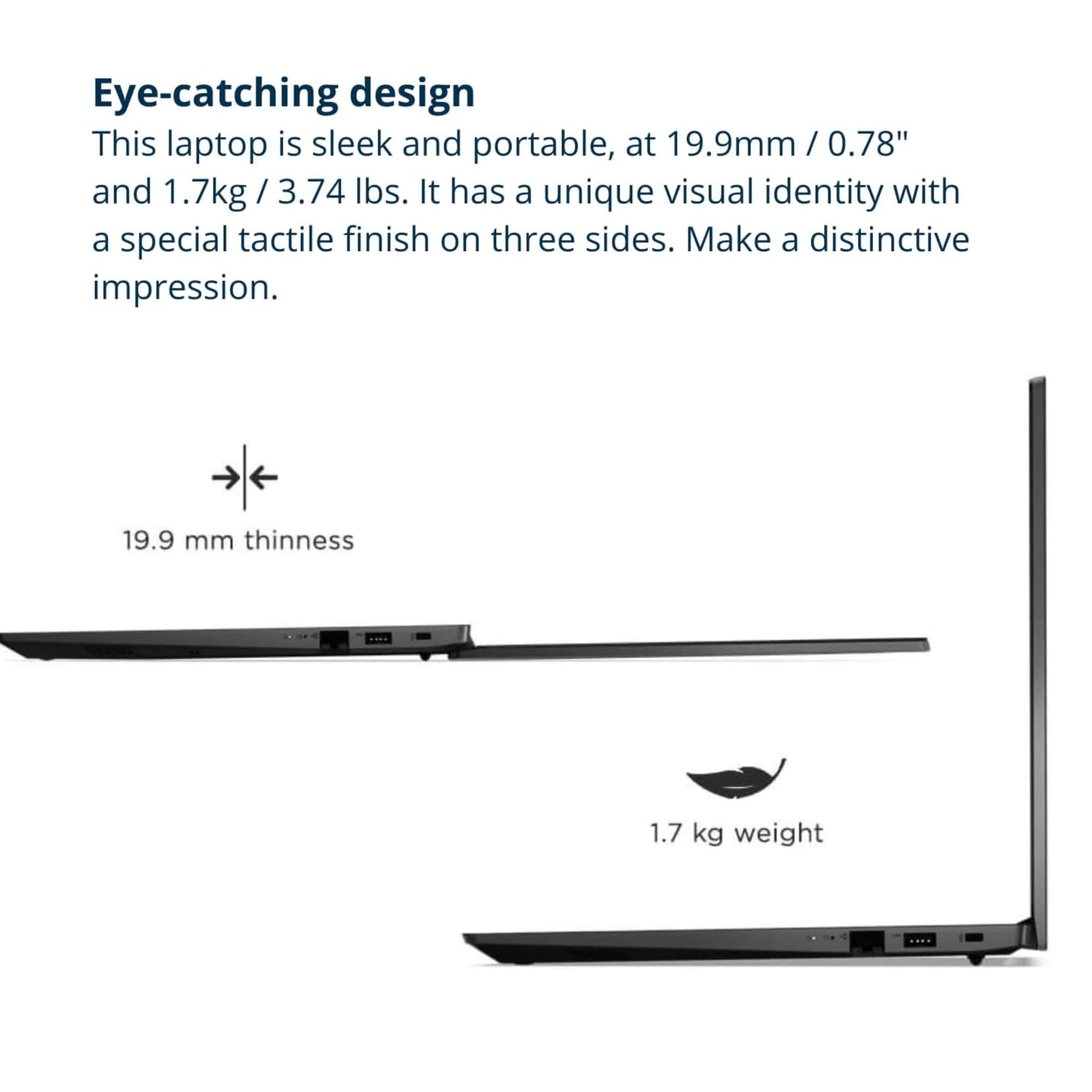 Lenovo V15 Gen-4 Business Laptop - 16GB RAM, 1TB SSD, Intel Quad-Core i5 up to 3.3GHz, 15.6