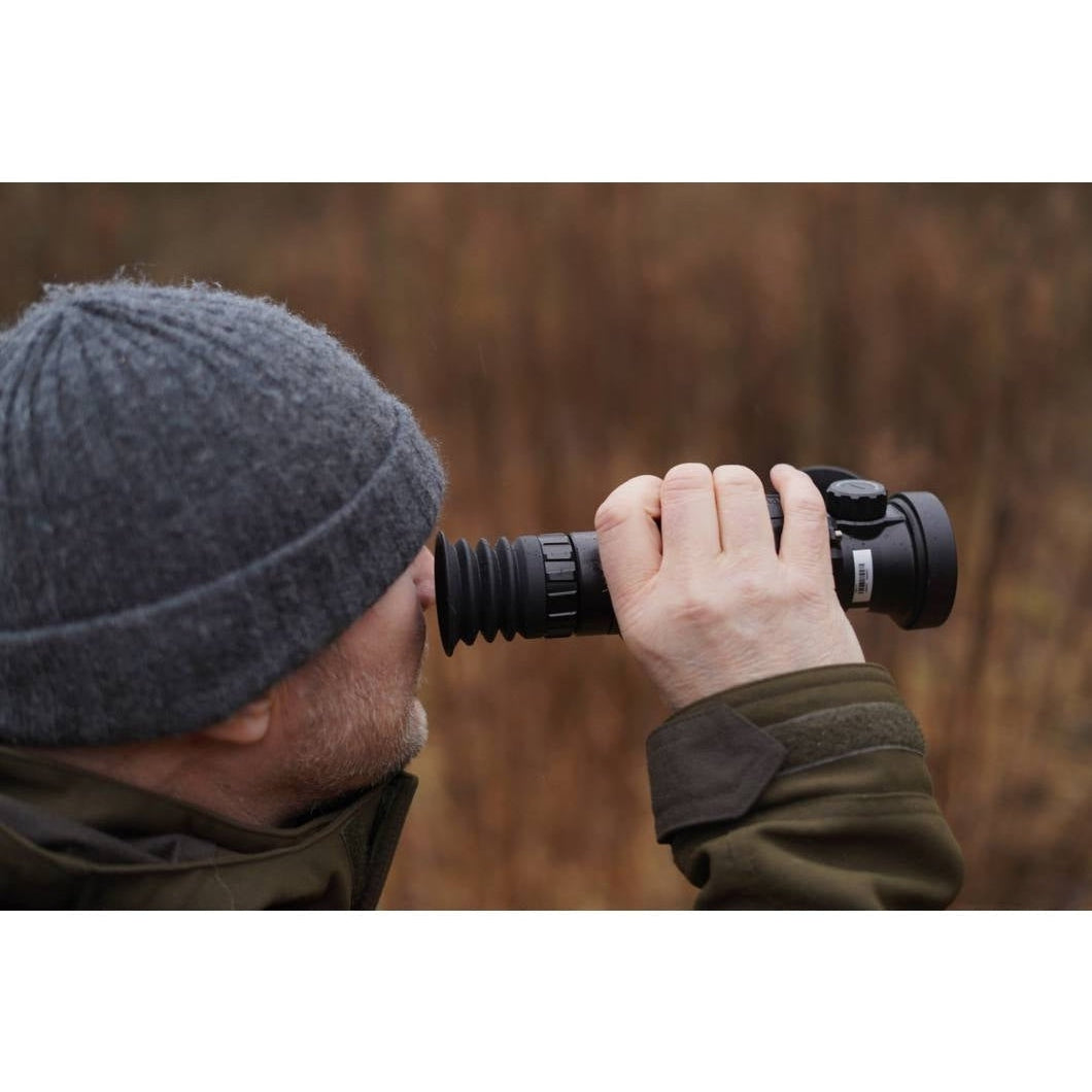 HIKMICRO Thunder 2.0 TH25P Thermal Imaging Scope - 384x288 Resolution for Hunting, Wildlife Observation & Night Vision | High-Performance Thermal Optics for Outdoor Adventures