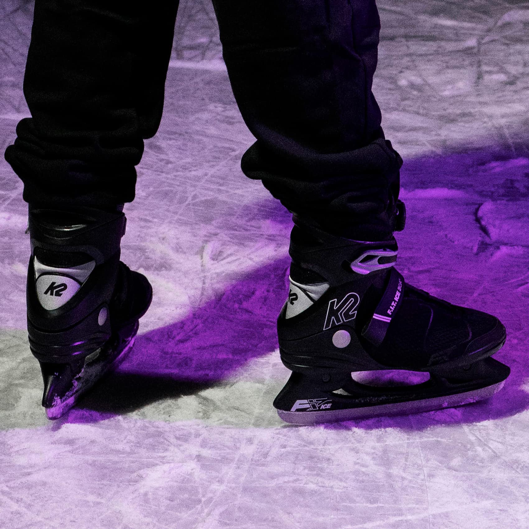 K2 F.I.T. Ice Boa Men's Hockey Skates 2022 - Comfortable Performance Ice Skates for Men with Boa Lacing System - Perfect for Recreational Skating, Hockey Practice & Ice Rink Performance