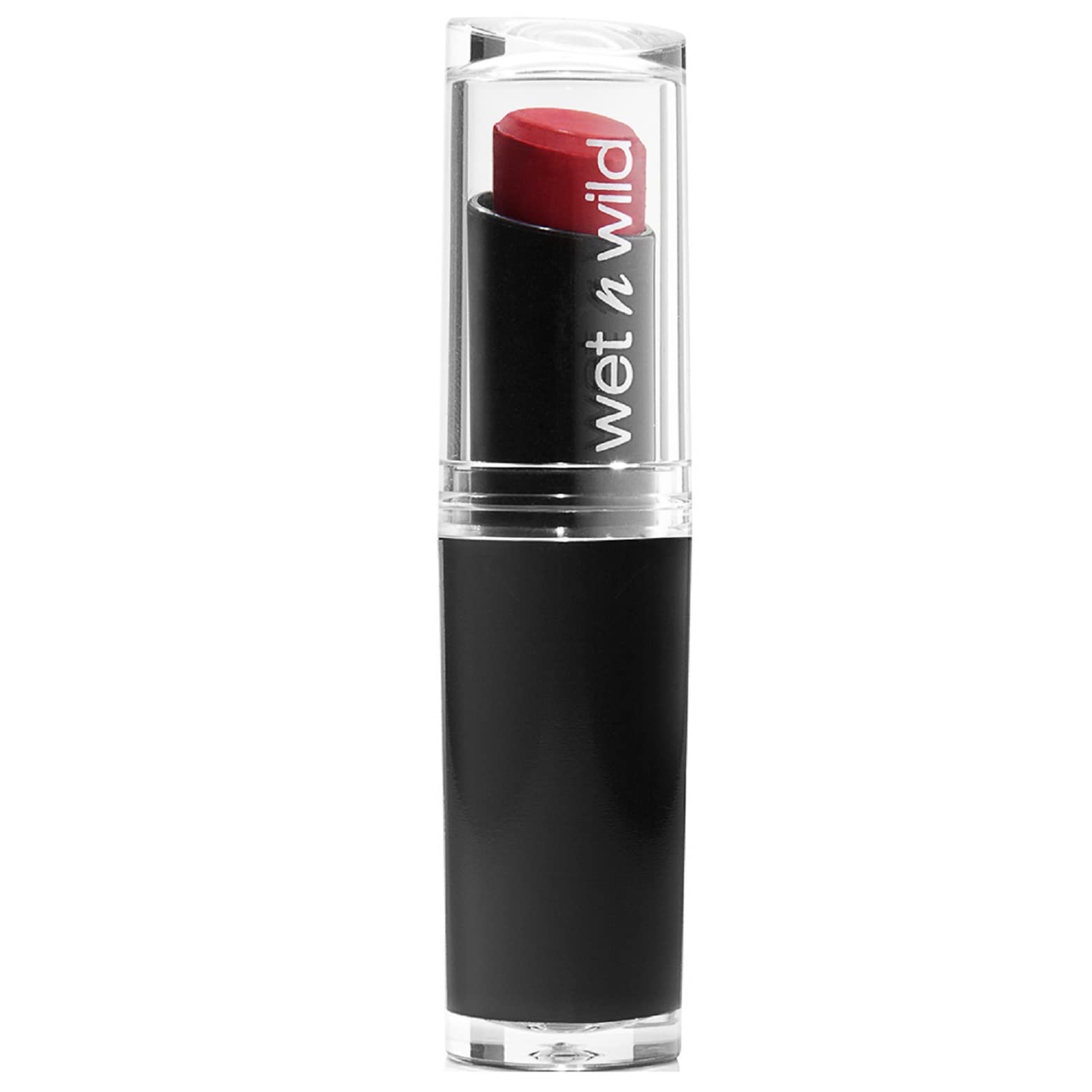 Wet n Wild MegaLast Lipstick - Stoplight Red | Long-Lasting Matte Lip Color for Women | Perfect for Parties, Date Nights & Everyday Wear