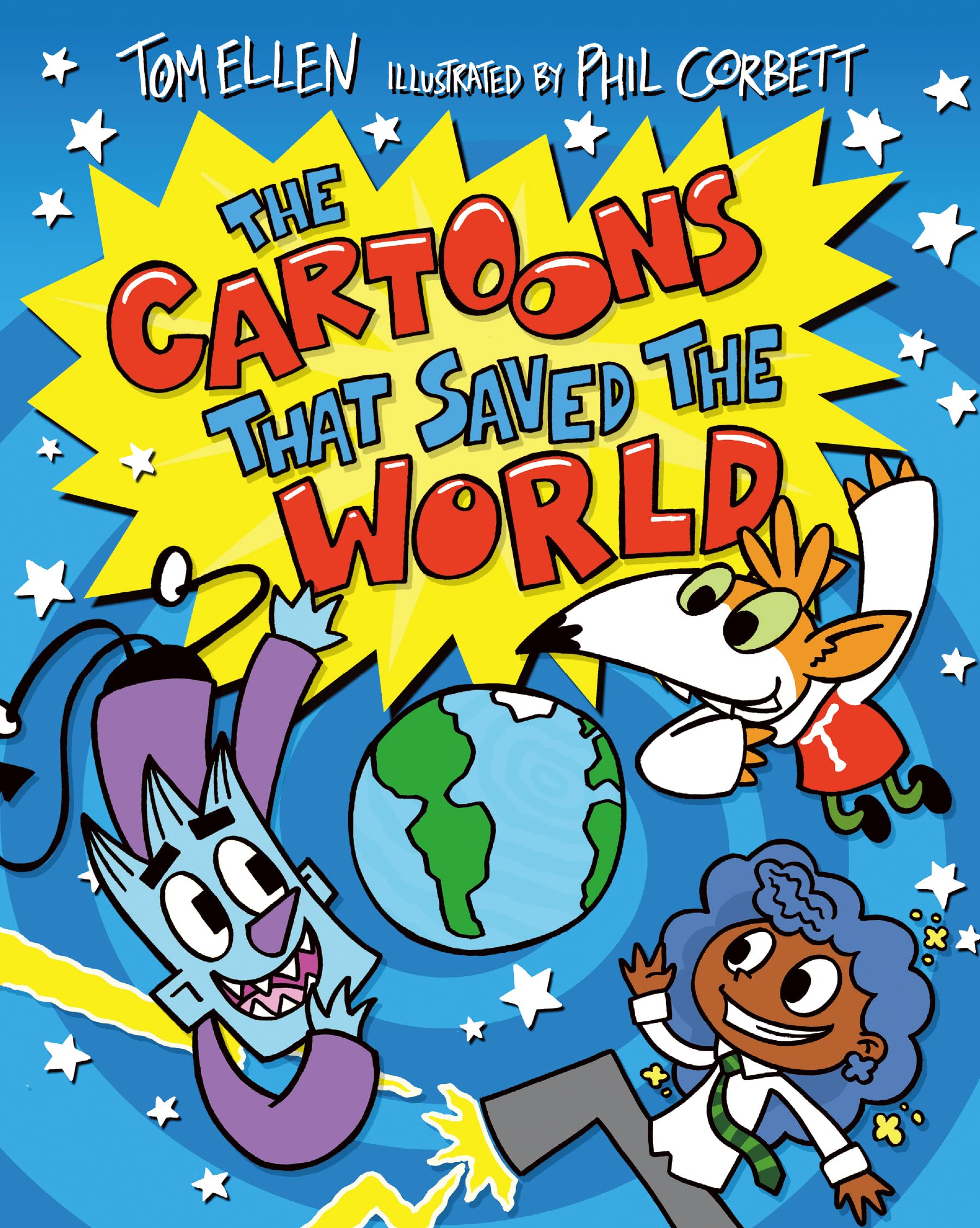 Funny Comic Book 'The Cartoons That Saved The World' - Hilarious Story for Tom Gates Fans (Cartoons That Came to Life #2) - Perfect for Kids' Bedtime Reading & Family Entertainment