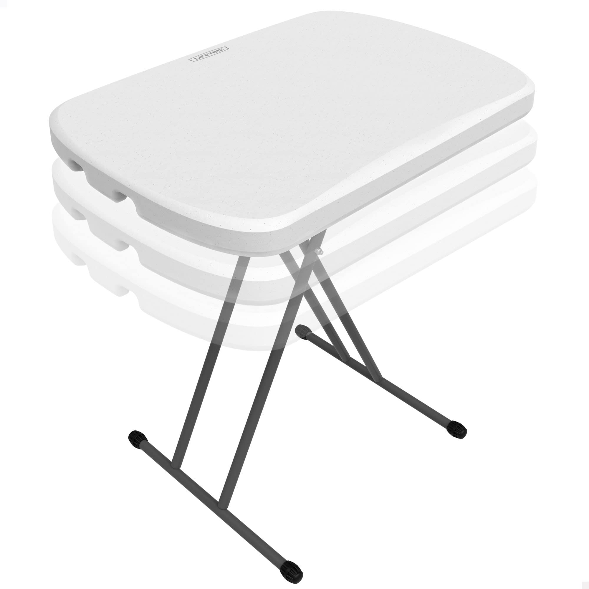 Adjustable Laptop Table with Lifetime Warranty - Foldable Multi-Purpose Desk for Home Office, Crafting & Camping | Portable Workstation for Small Spaces, Bed, Sofa & Outdoor Use