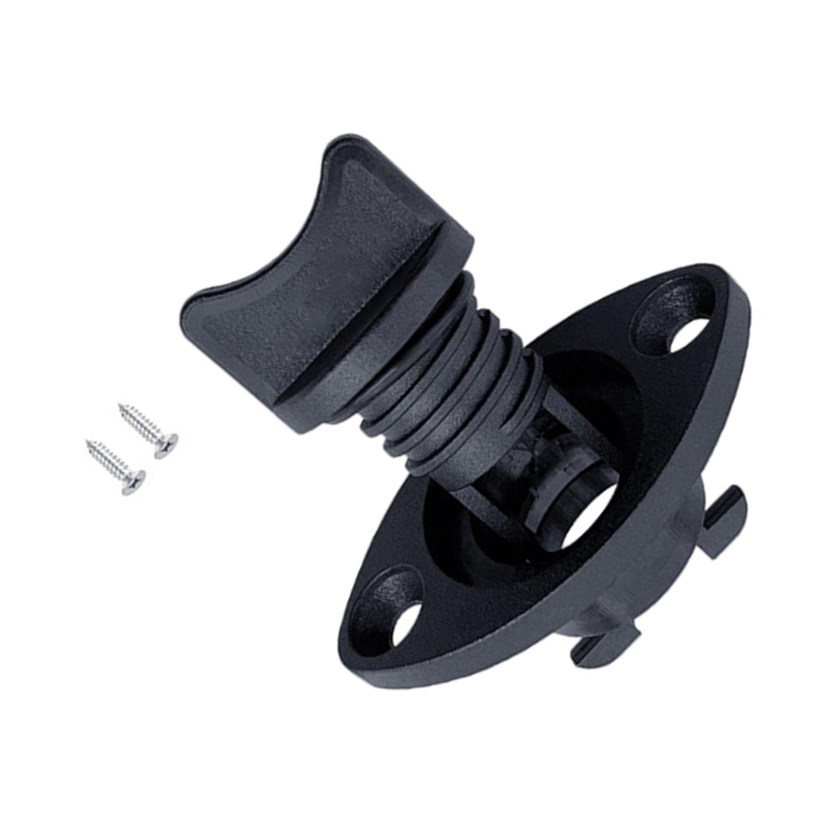 MagiDeal 1 Inch 25mm Universal Boat Drain Plug Screw Type - Black Marine Drainage Bung for Canoe, Kayak, Yacht, Garboard & Paddle Boats | Waterproof & Durable for Outdoor Water Sports & Boating Activities