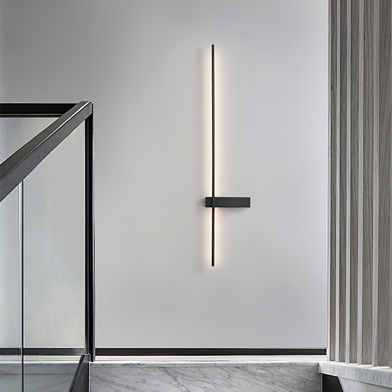 Adeline Linear Sconce Wall Light - Modern LED Wall Mounted Lighting Fixture for Bedroom, Living Room, Hallway - Dimmable Indoor Wall Lamp with Adjustable Arms