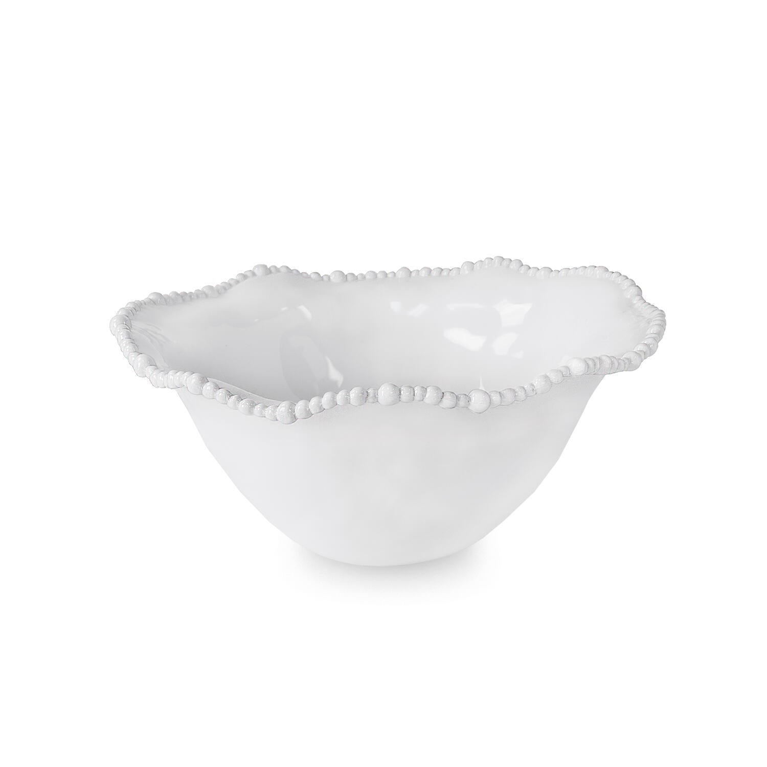 Beatriz Ball VIDA Alegria Large Serving Bowl - Elegant Glass Fruit Salad Bowl for Entertaining, Parties & Home Decor