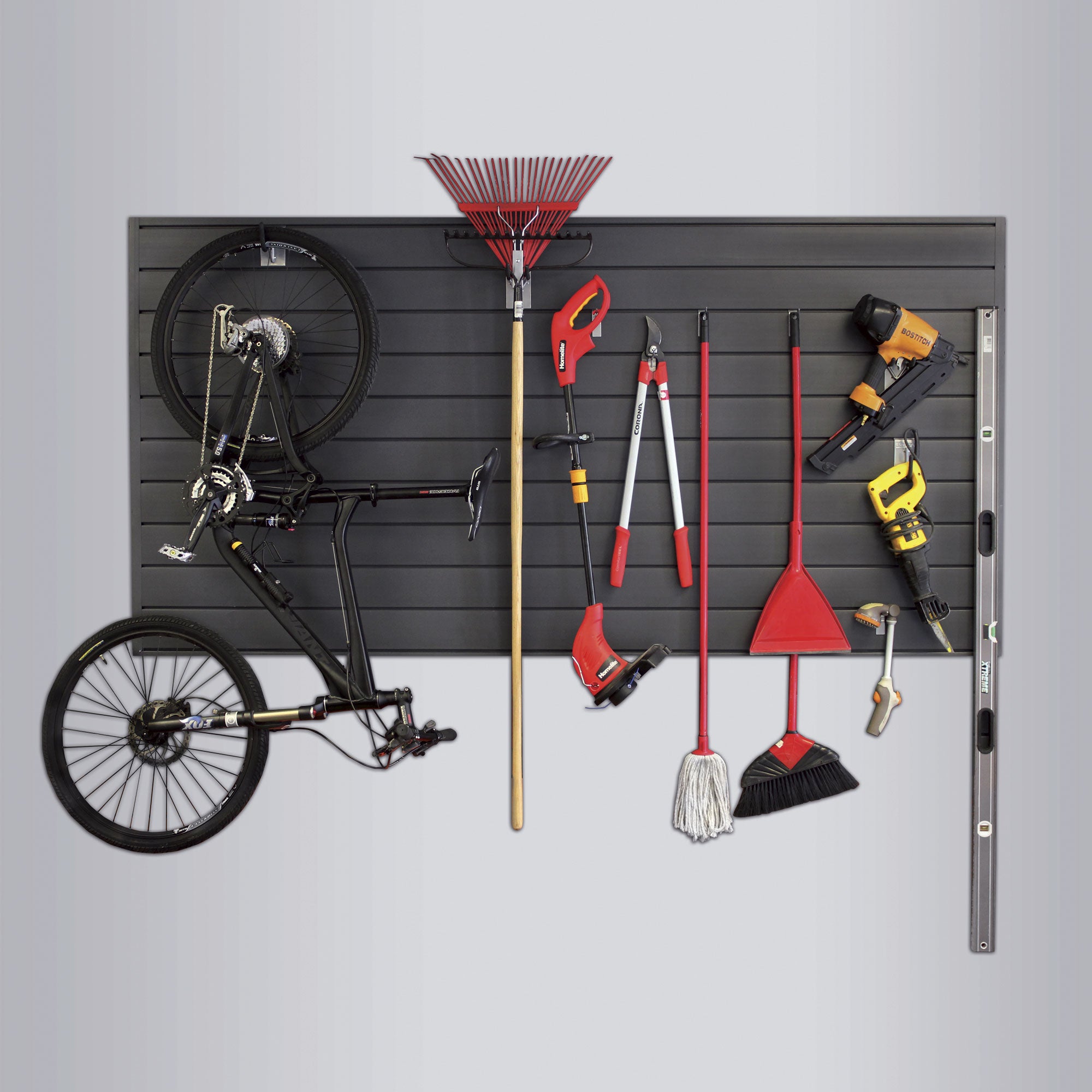 4 x 8 ft. PVC Slatwall Panel - Durable Retail Display System for Stores & Garages - Perfect for Organizing Tools, Merchandise & Accessories