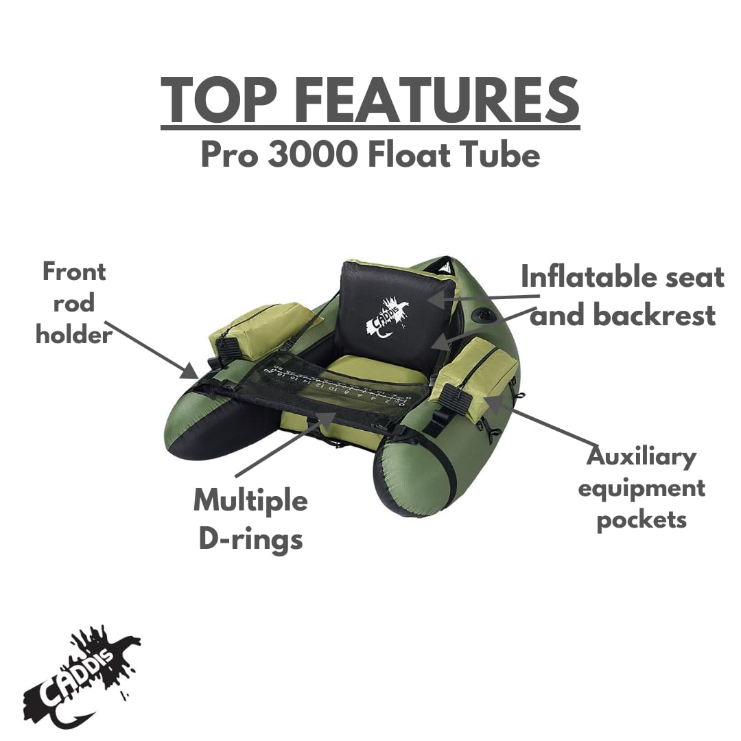 Caddis Fishing Float Tubes - Premium Angling Gear for Lakes & Rivers