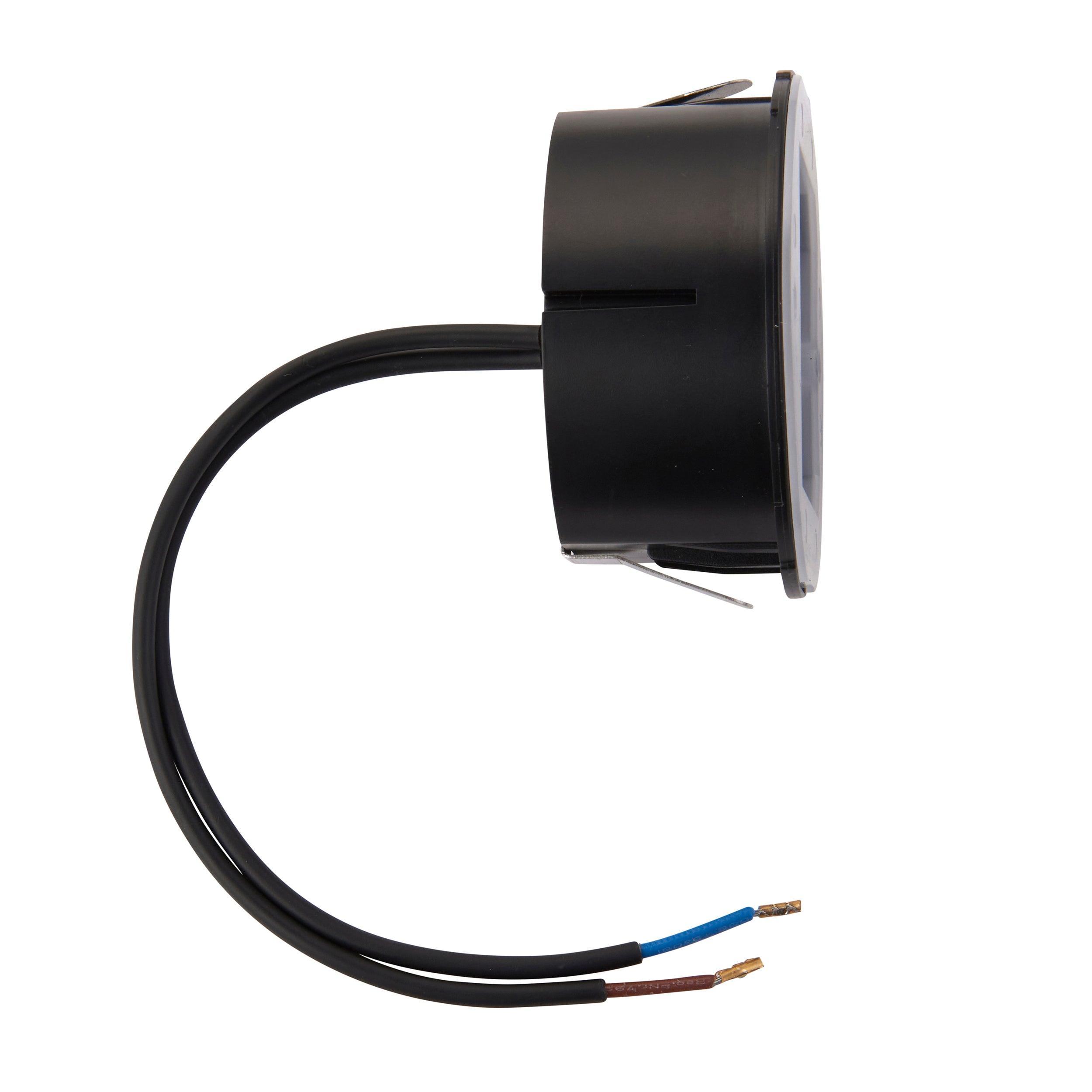 Albus CCT Square Black LED Outdoor Wall Light IP65 Waterproof 1.5W - Perfect for Porch, Garage, Garden & Patio Lighting