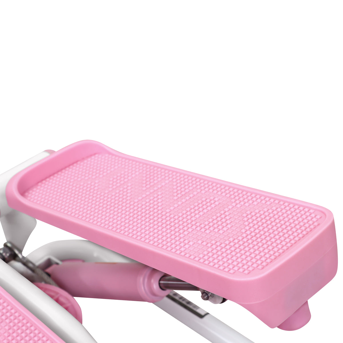 Total Body Pink Stepper Machine - Compact Home Exercise Equipment for Cardio & Leg Workouts | Perfect for Small Spaces, Office & Apartment Fitness