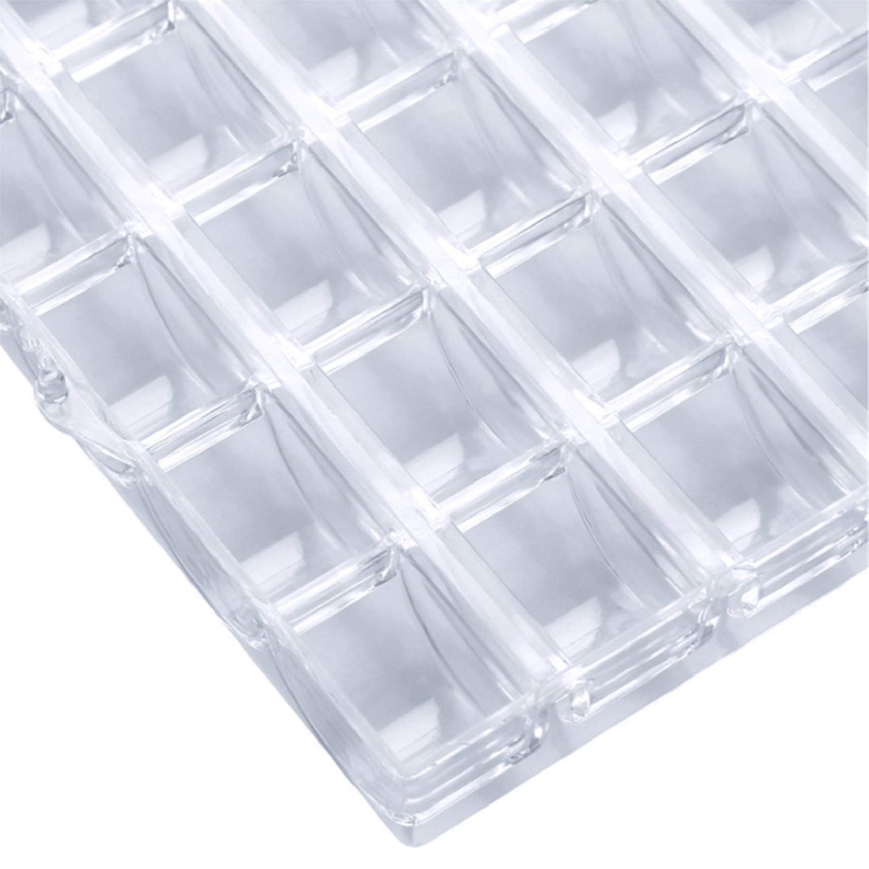 25 Slots Empty Bobbins Spools Box - Plastic Storage Case for Sewing Machine & Craft Supplies | Perfect for Organizing Threads, Needles & Sewing Accessories at Home or Workshop