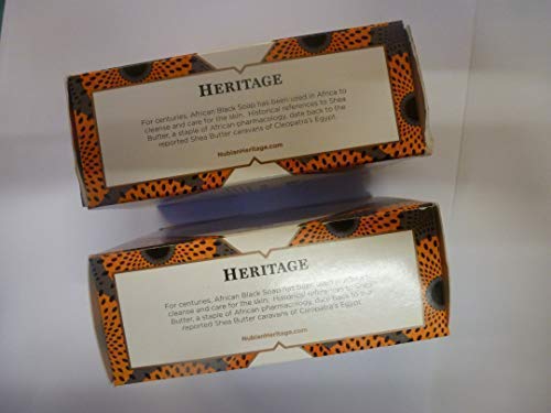 African Black Soap with Aloe Vera, 5 oz (2 Pack) - Natural Skin Cleansing Bar for Acne, Eczema & Dark Spots - Perfect for Daily Face & Body Wash