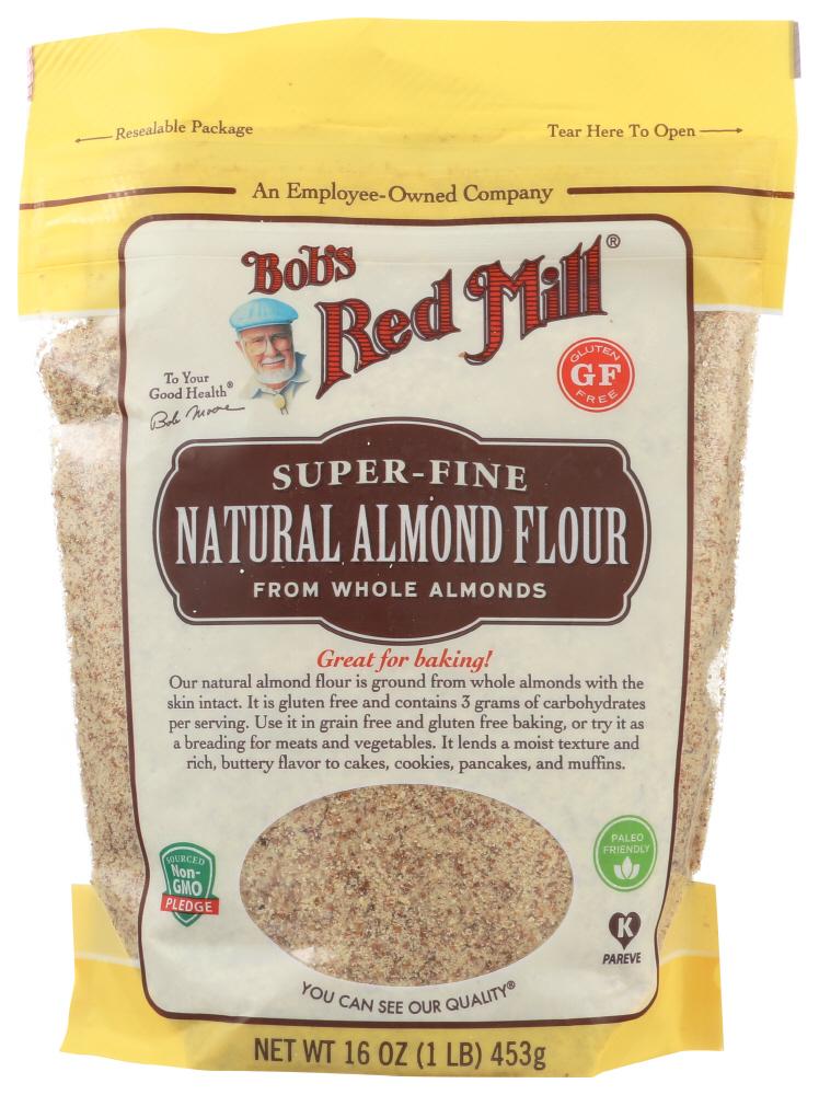 Organic Almond Meal Flour by Bob's Red Mill - Gluten-Free, Non-GMO, Keto & Paleo Friendly - Perfect for Baking, Smoothies & Healthy Recipes