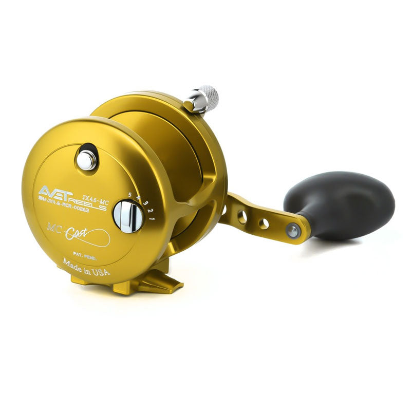Avet G2 JX 6.0 Magic Cast Fishing Reel with Glide Plate - Saltwater & Offshore Fishing Gear for Tuna, Marlin & Big Game Fish