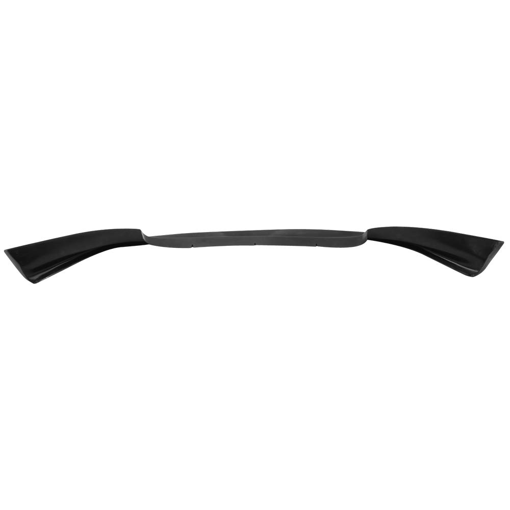 IKON MOTORSPORTS GV Style PU Black Front Bumper Lip Spoiler Splitter for 2006-2008 Mazda MX-5 Miata - Enhances Aerodynamics & Sporty Look for Street Racing & Car Shows