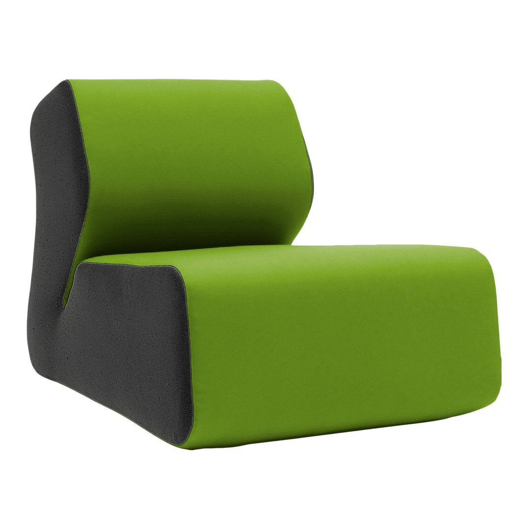 Hugo Lounge Chair - Modern Accent Chair for Living Room, Bedroom & Office - Comfortable Upholstered Armchair with Wooden Legs - Perfect for Relaxing, Reading & Decor