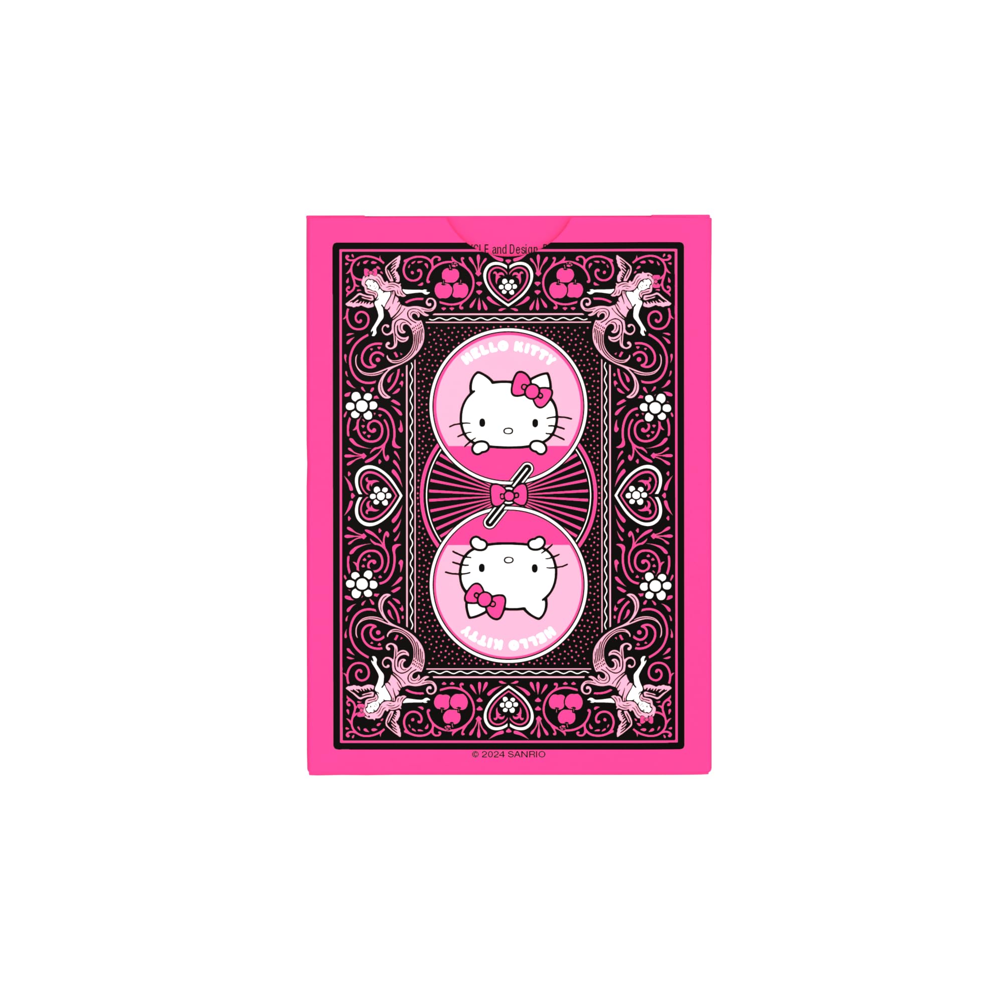 Hello Kitty Bicycle Playing Cards - Black & Pink Deck for Kids & Adults - Perfect for Parties, Game Nights & Collectors