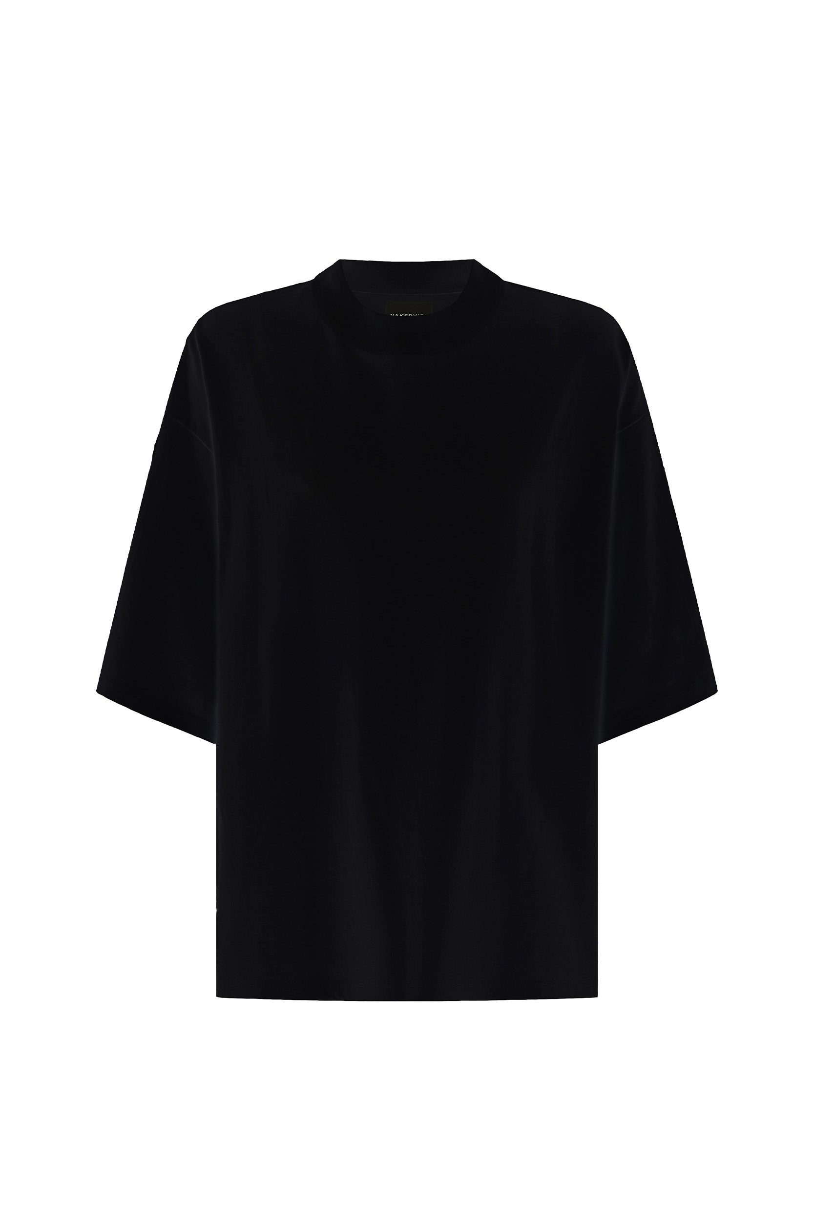 Premium Black Cotton T-Shirt for Men - THE ALEX - Soft Breathable Casual Tee | Perfect for Everyday Wear, Gym, and Street Style
