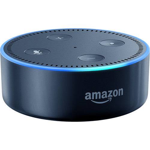 Amazon Echo Dot (2nd Gen) - Smart Speaker with Alexa - Black - Compact Design for Home, Office & Bedroom - Stream Music, Control Smart Devices & More