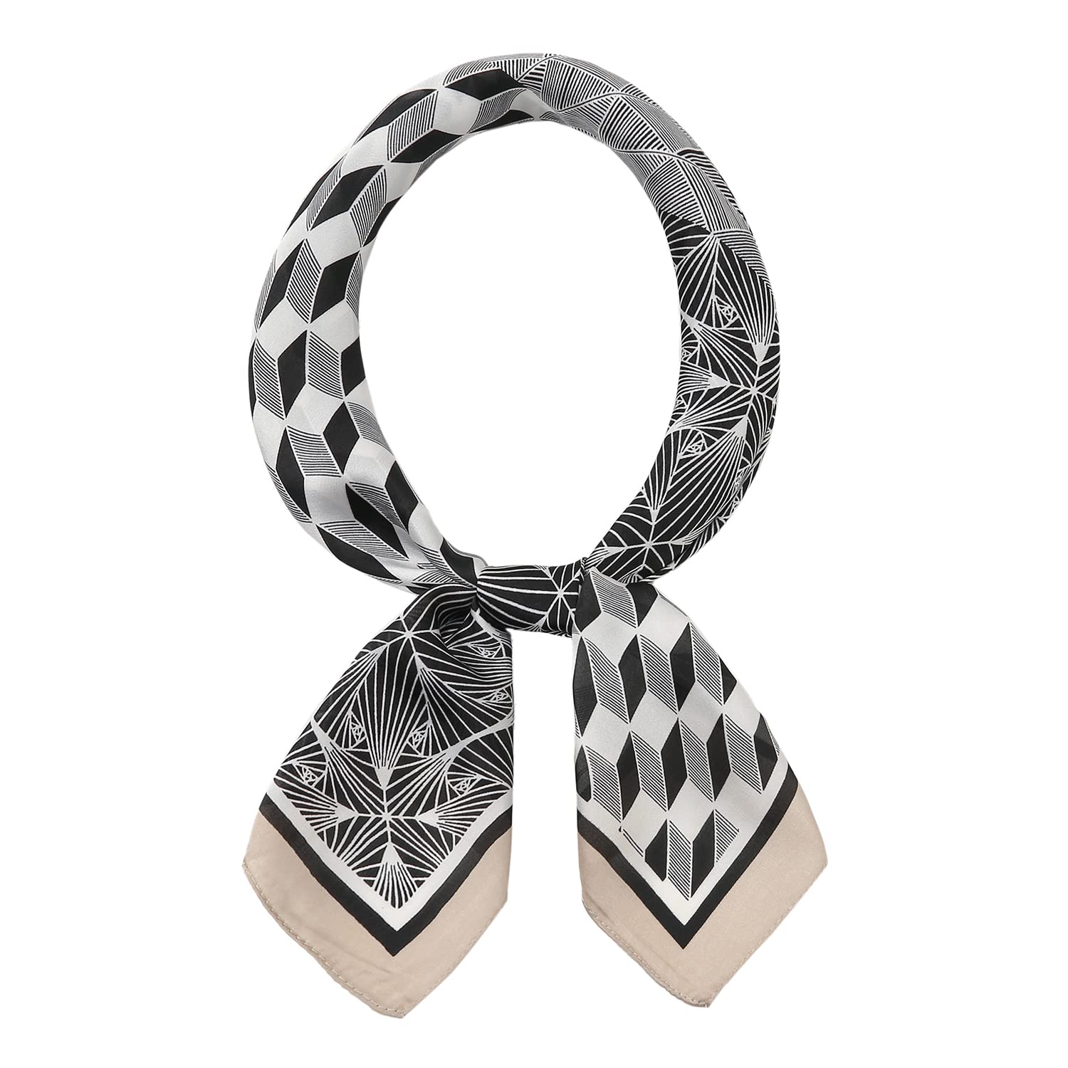 RIIQIICHY Women's Satin Silk Hair Scarf - 27.5