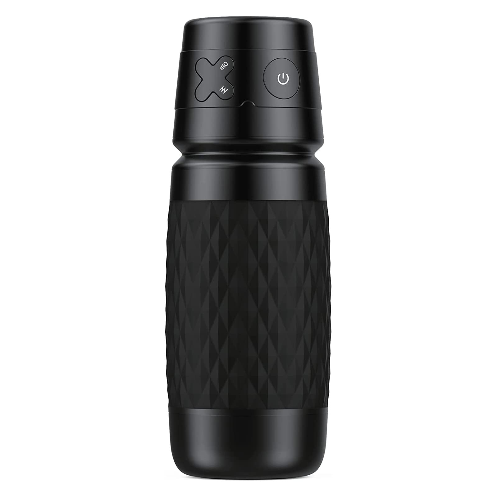 Premium Male Masturbator Sex Toy for Men - Hands-Free Penis Pump with 3 Suction Modes & 4 Vibration Settings, Realistic Blowjob Simulator with 3D Textured Sleeve & Ergonomic Design (Black) - Perfect for Solo Pleasure, Couples Play, and Discreet Adult Entertainment