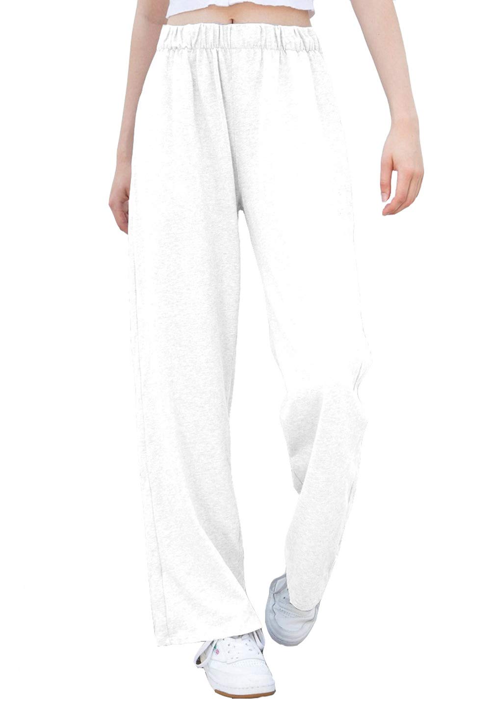 Women's High Waisted Stretch Jogger Sweatpants - Active Casual Gym Workout & Lounge Pants for Yoga, Running, Travel & Everyday Comfort