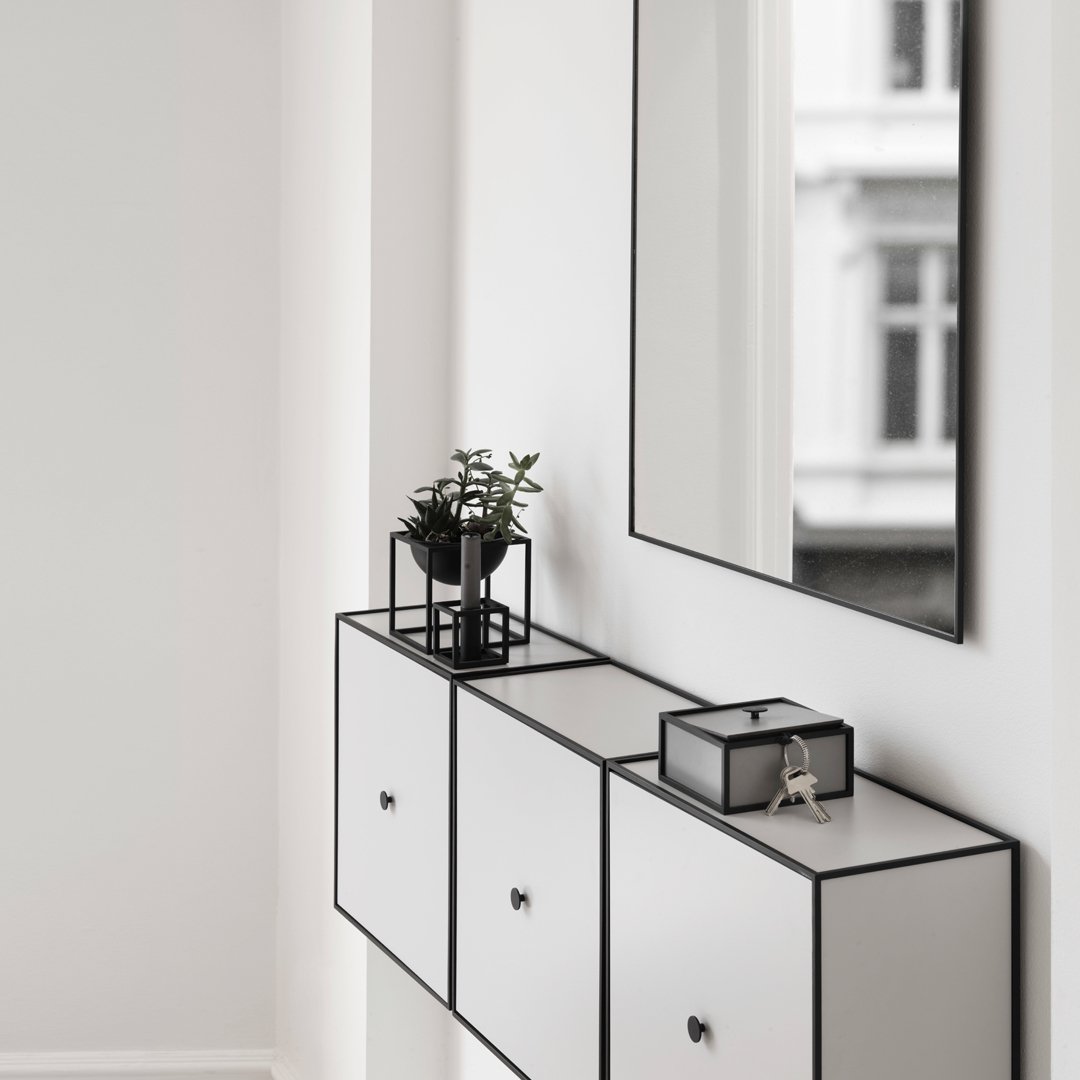 Kubus 1 Modern Minimalist Candle Holder - Elegant Home Decor for Living Room, Bedroom, Wedding Centerpiece & Table Setting