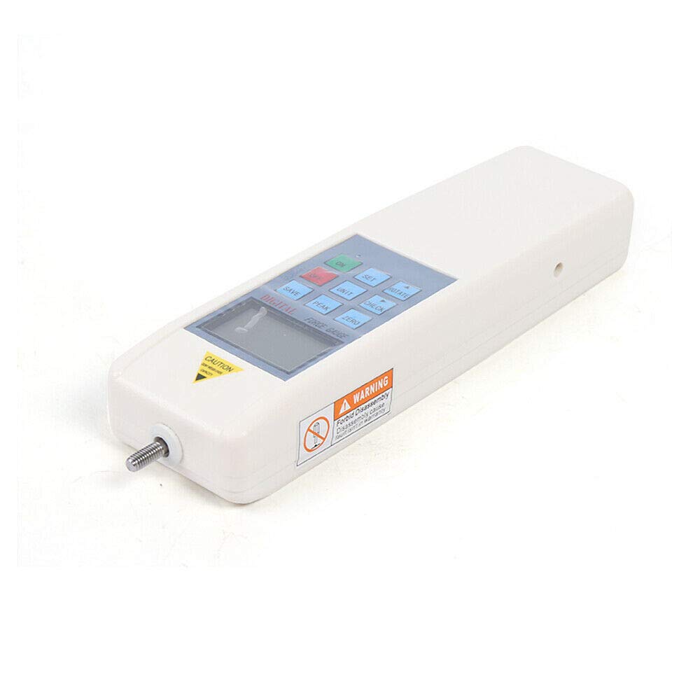 500N Digital Pull Force Tester - High Precision F-500 Force Gauge for Push/Pull Testing with Horizontal Test Bench | Portable Wire Harness & Terminal Tensile Strength Measurement | Ideal for Quality Control, Manufacturing & Material Testing Labs